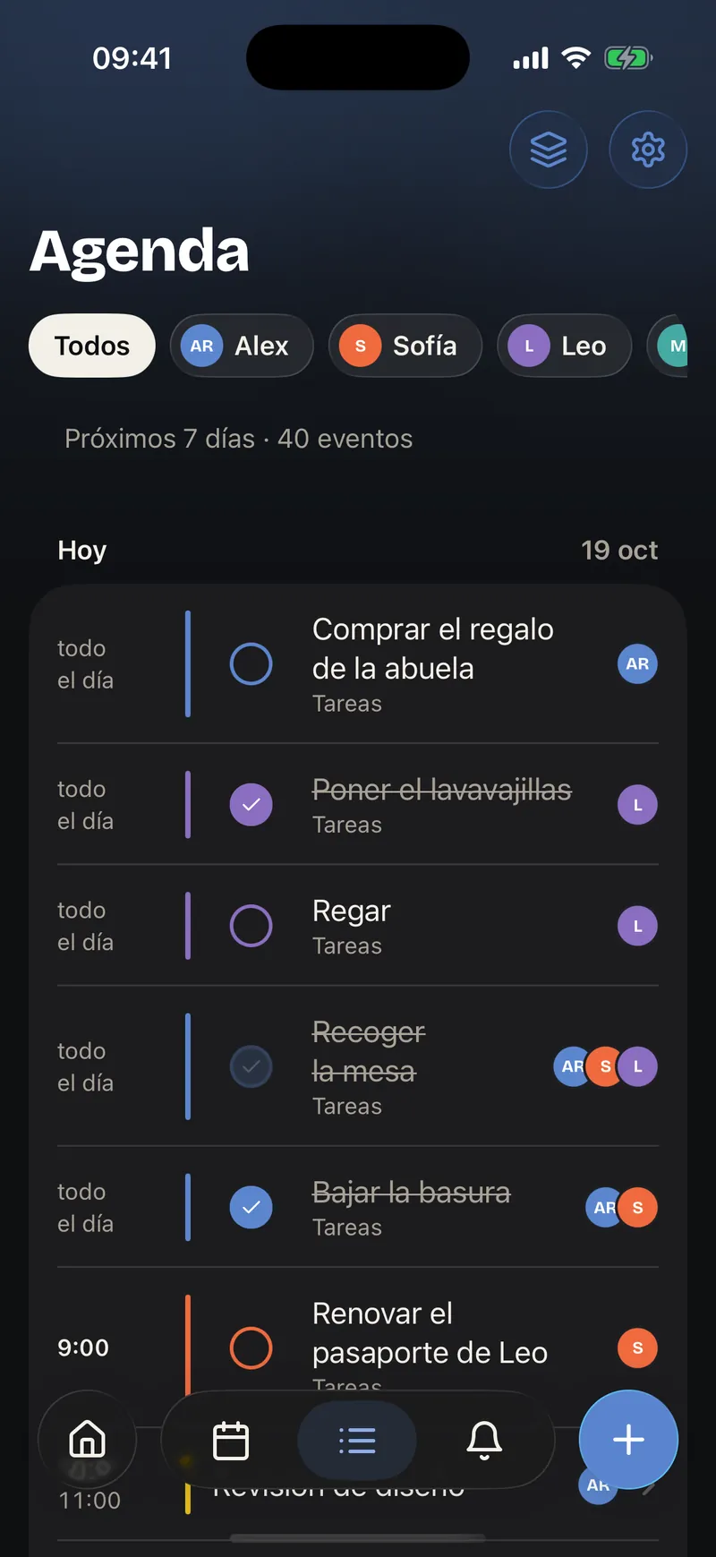 Ohana: Agenda