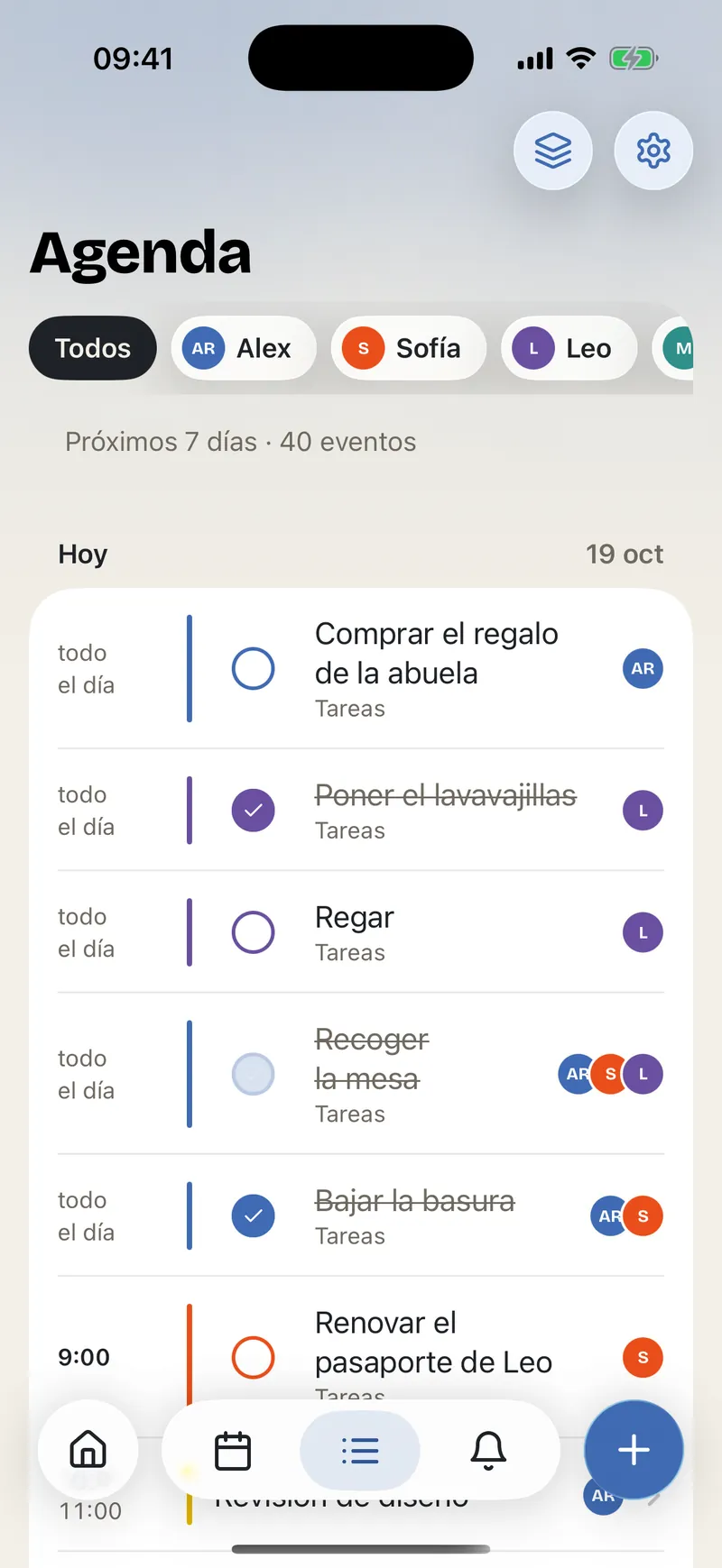 Ohana: Agenda