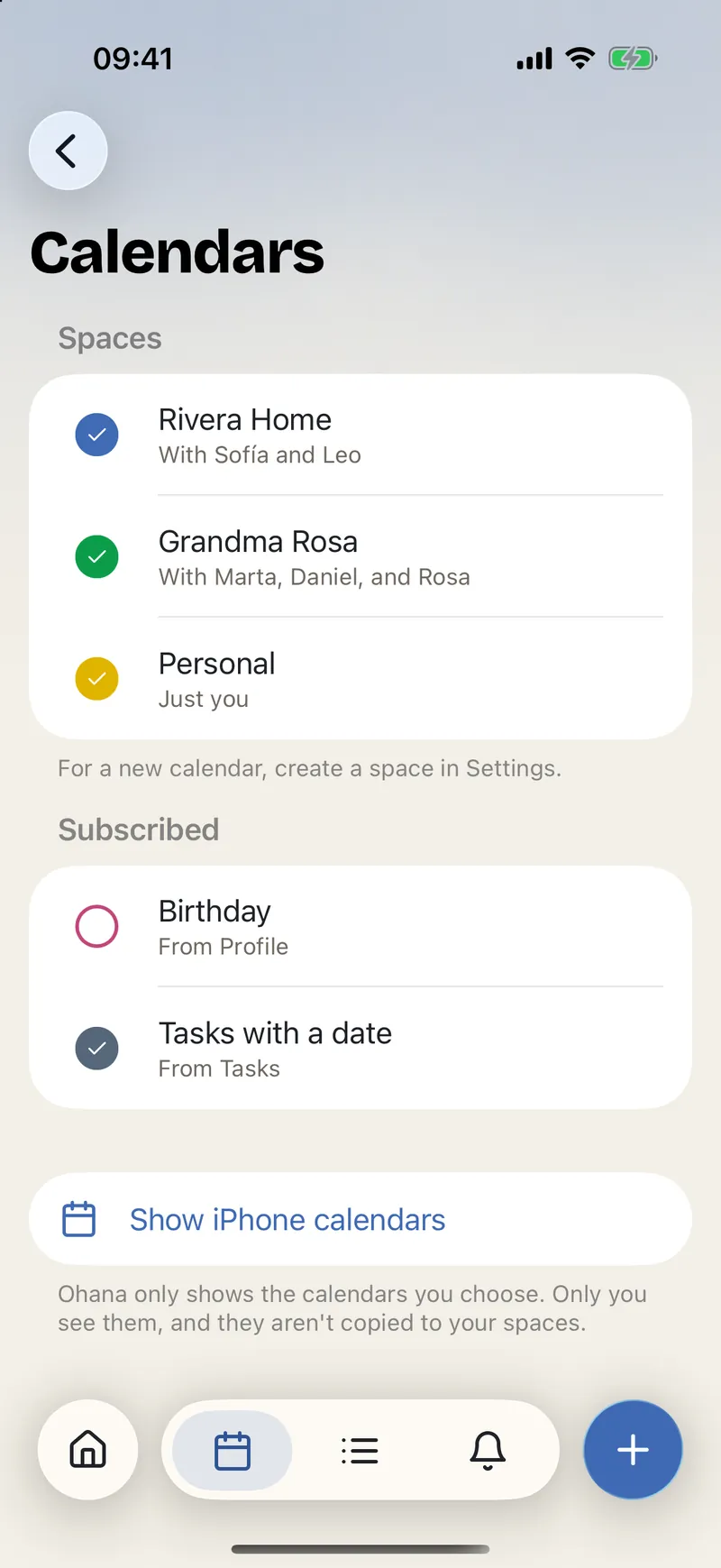 Calendar: Calendars